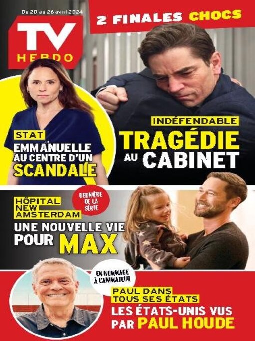 Détails du titre pour TV Hebdo par TVA Publications Inc. - Disponible